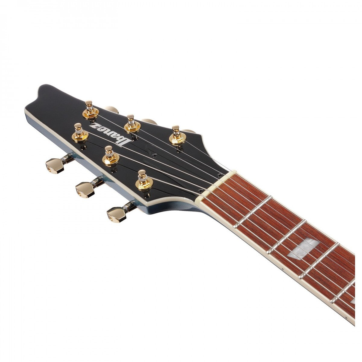 Đàn Guitar Điện Ibanez Iceman IC420, HH, Antique Blue Metallic