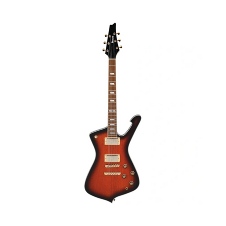 Đàn Guitar Điện Ibanez Iceman IC420, HH, Antique Autumn Burst