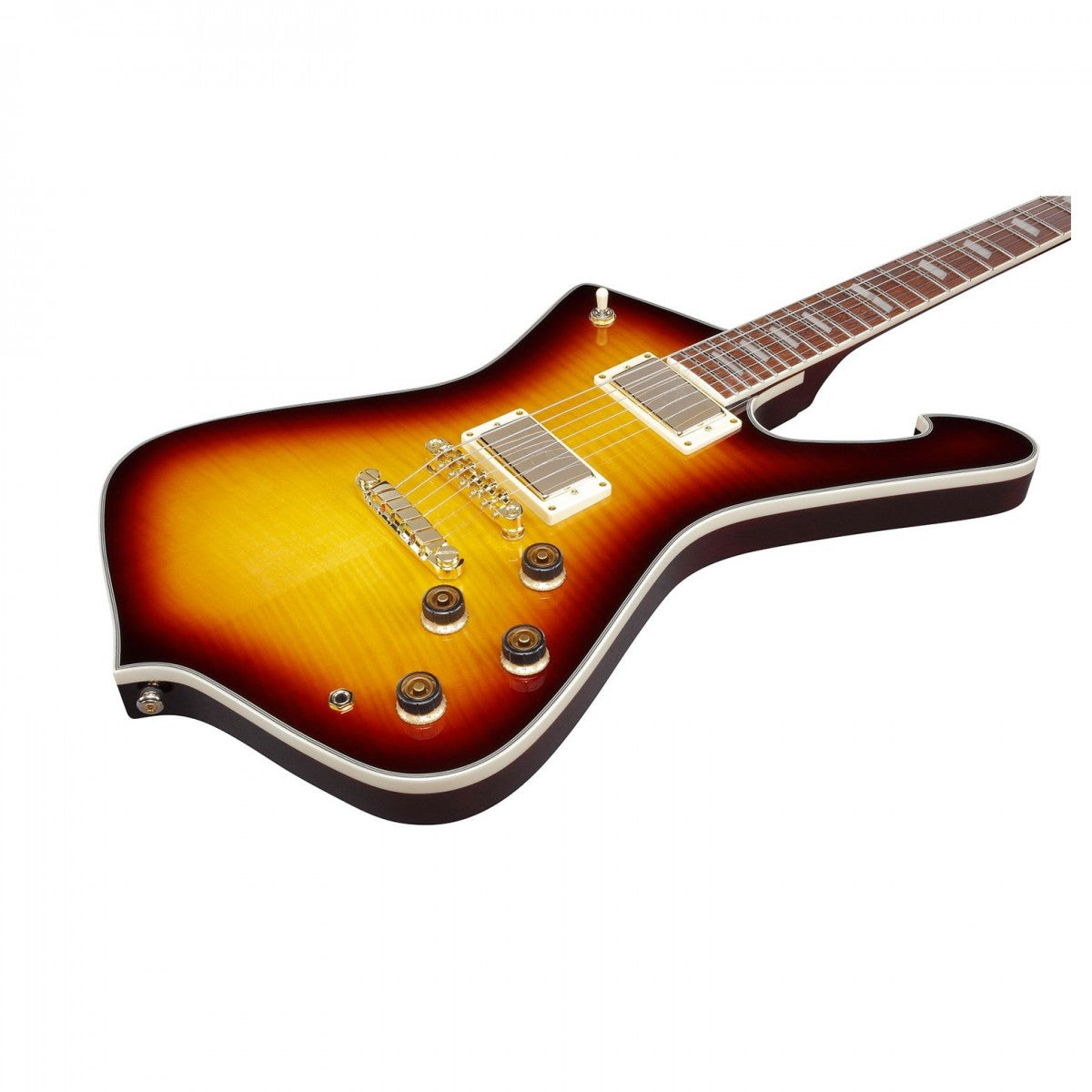 Đàn Guitar Điện Ibanez Iceman IC420FM, HH, Violin Sunburst