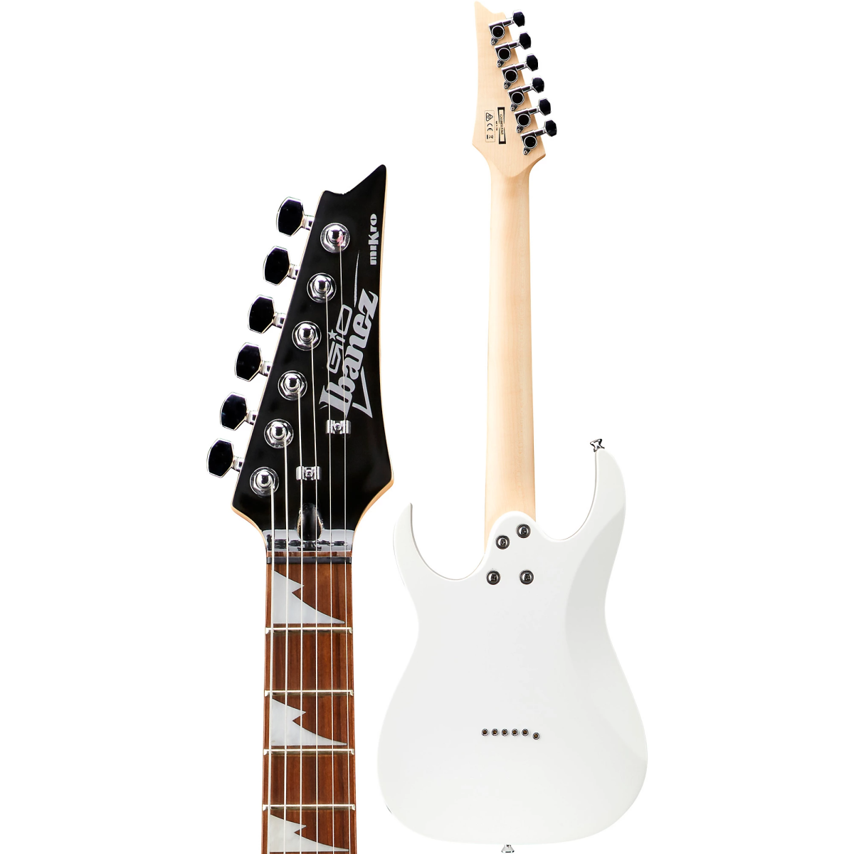 Đàn Guitar Điện Ibanez MiKro GRGM21, HH, White