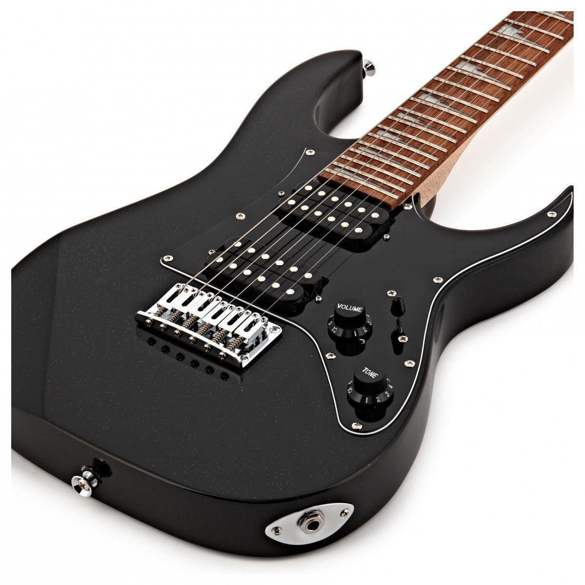 Đàn Guitar Điện Ibanez MiKro GRGM21, HH, Black