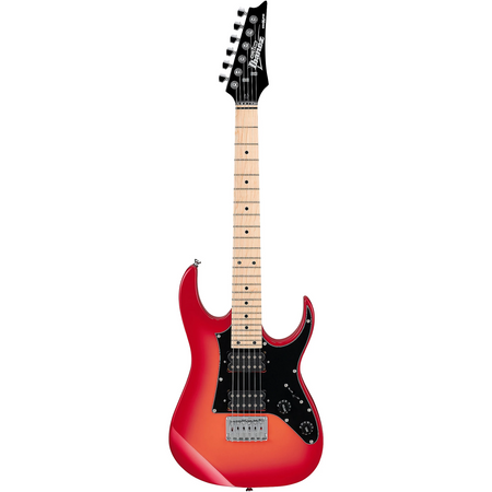 Đàn Guitar Điện Ibanez MiKro GRGM21M, HH, Orange Burst