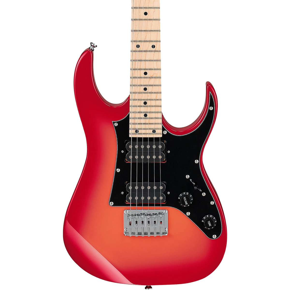 Đàn Guitar Điện Ibanez MiKro GRGM21M, HH, Orange Burst