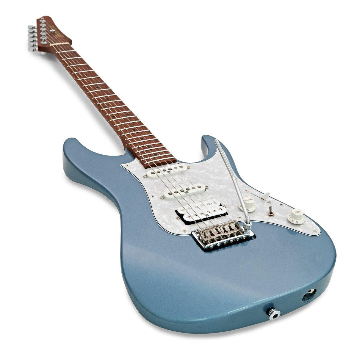 Đàn Guitar Điện Ibanez AZ2204, HSS, Ice Blue Metallic w/Case