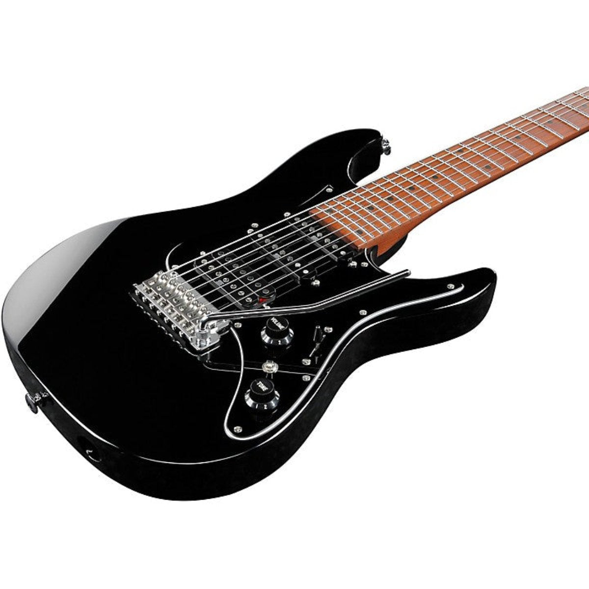 Đàn Guitar Điện 7 Dây Ibanez Prestige AZ24047, HSS, Black w/Case