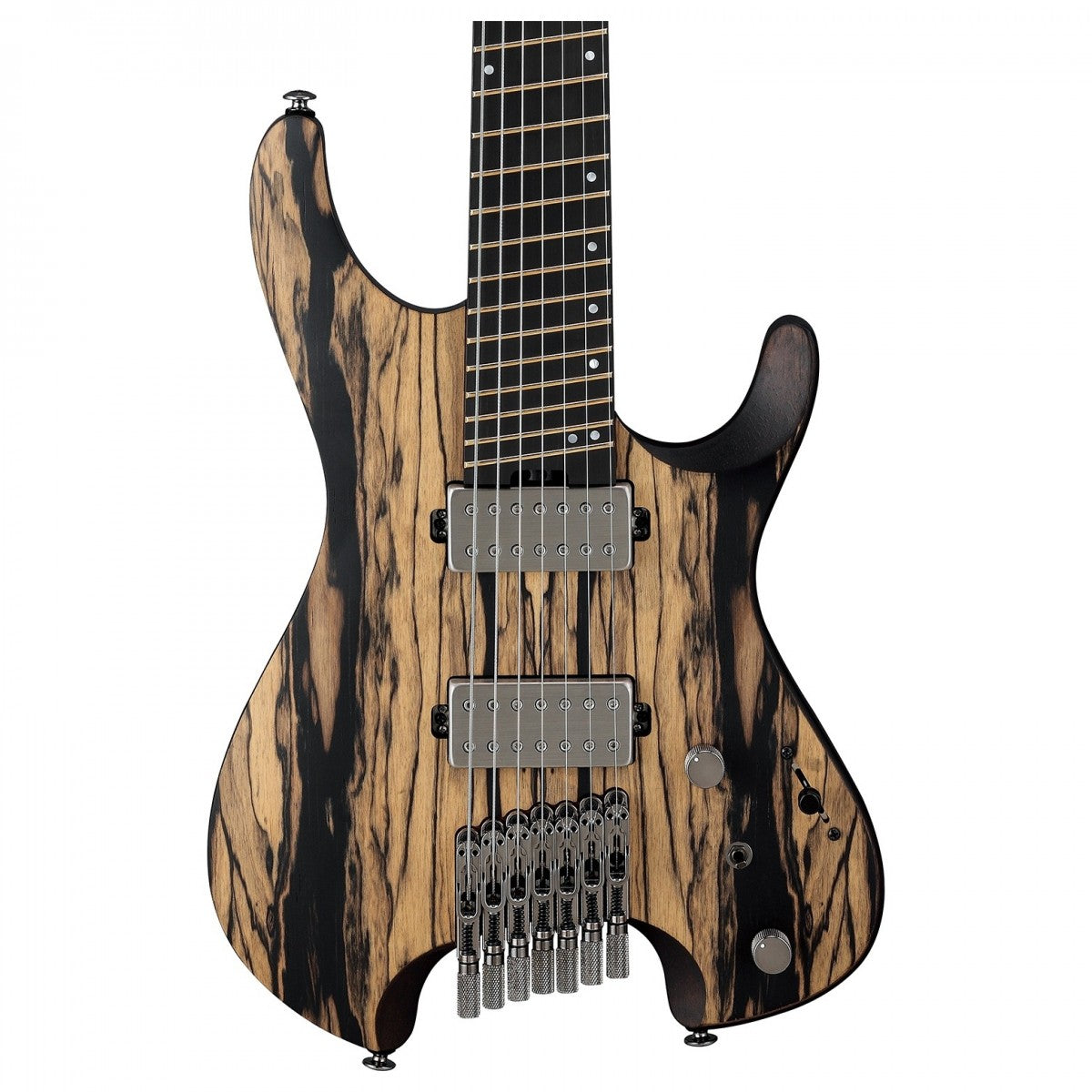 Đàn Guitar Điện Ibanez Q527PE Pale Moon Ebony, HH, Natural Flat w/Bag