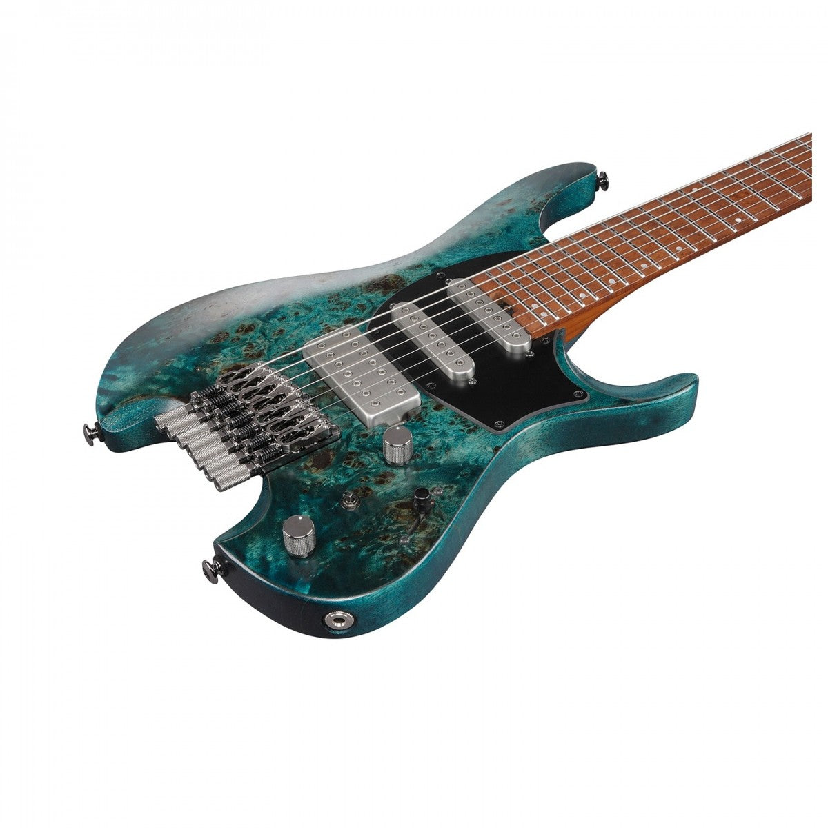 Đàn Guitar Điện 7 Dây Ibanez Q547PB, HSS, Cosmic Blue Low Gloss w/Bag