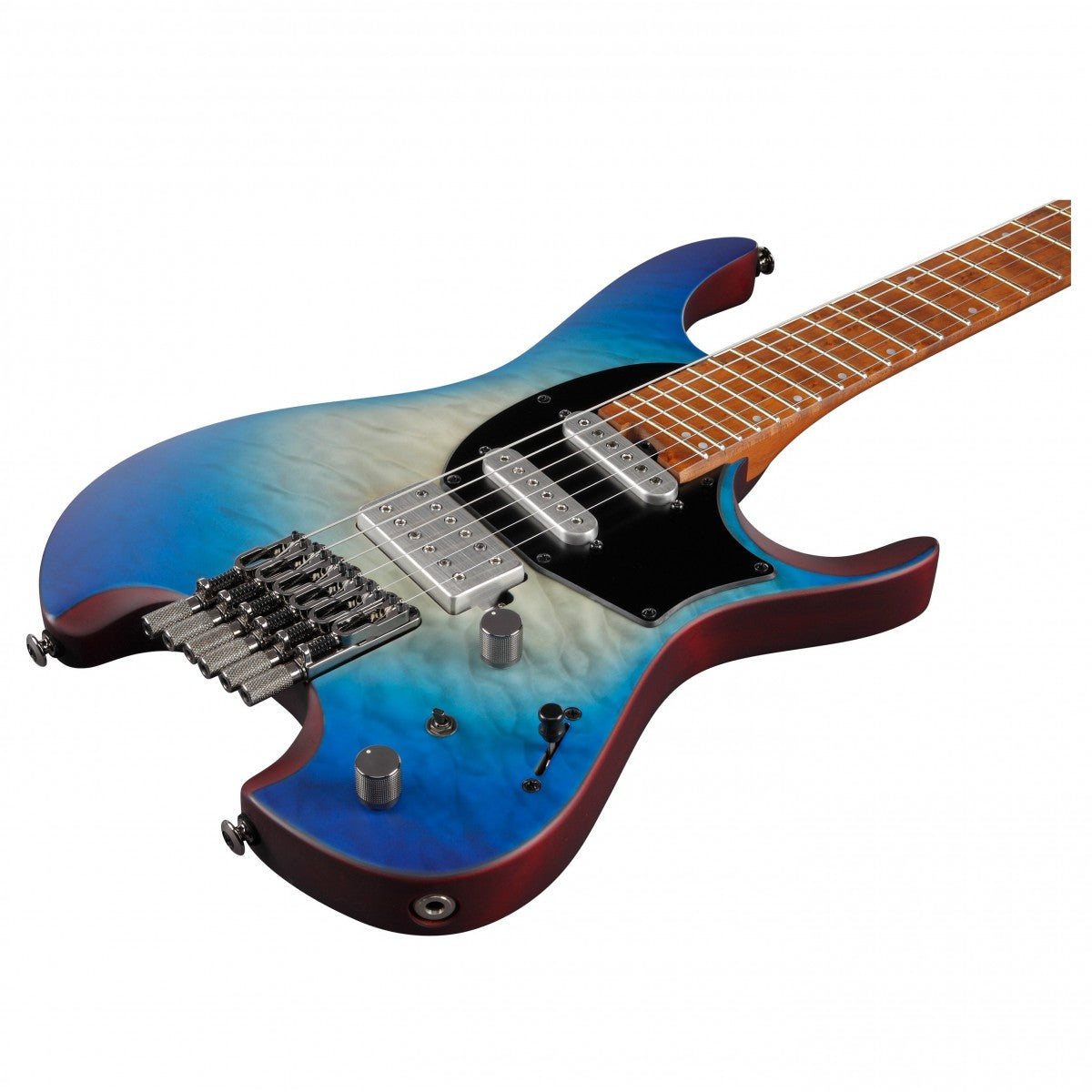 Đàn Guitar Điện Ibanez QX54QM, HSS, Blue Sphere Burst Matte w/Bag