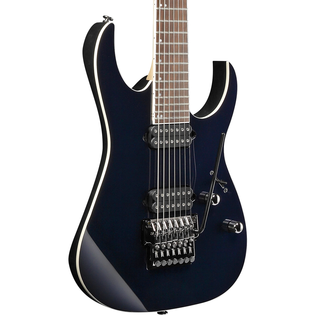 Đàn Guitar Điện 7 Dây Ibanez RG2027XL, HH, Dark Tide Blue w/Case
