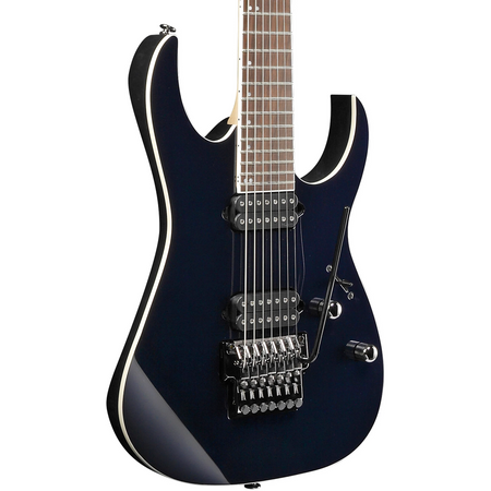 Đàn Guitar Điện 7 Dây Ibanez RG2027XL, HH, Dark Tide Blue w/Case