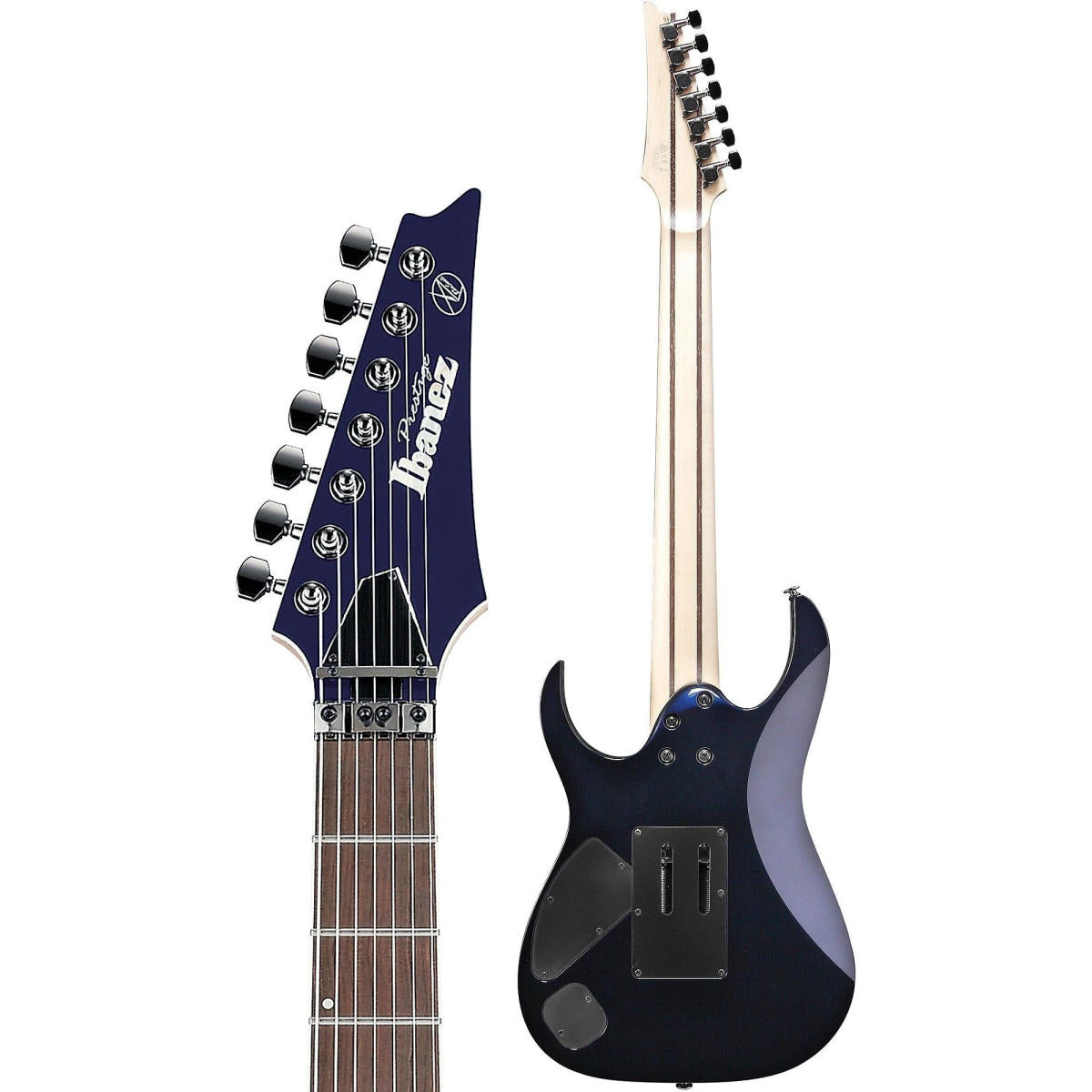 Đàn Guitar Điện 7 Dây Ibanez RG2027XL, HH, Dark Tide Blue w/Case