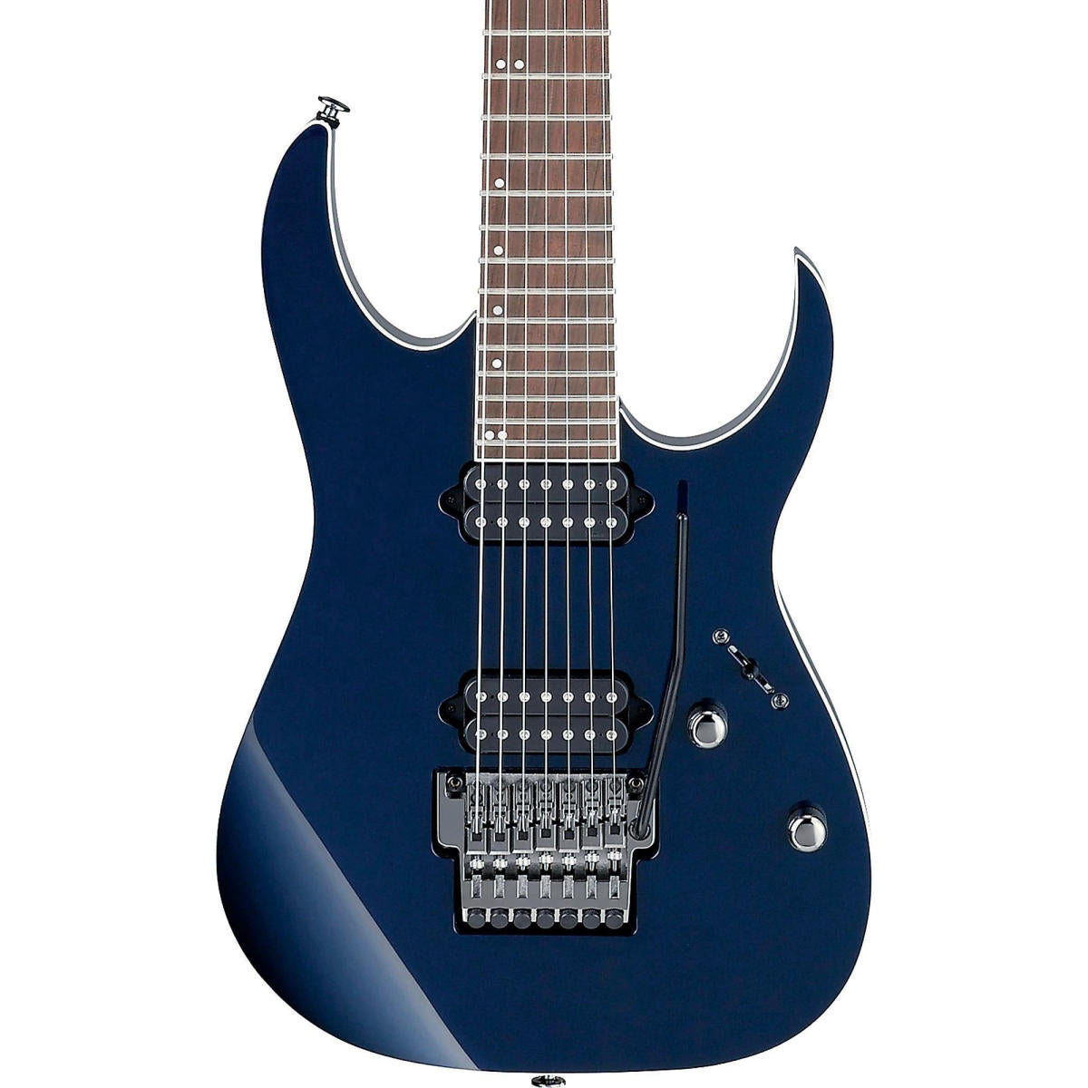 Đàn Guitar Điện 7 Dây Ibanez RG2027XL, HH, Dark Tide Blue w/Case
