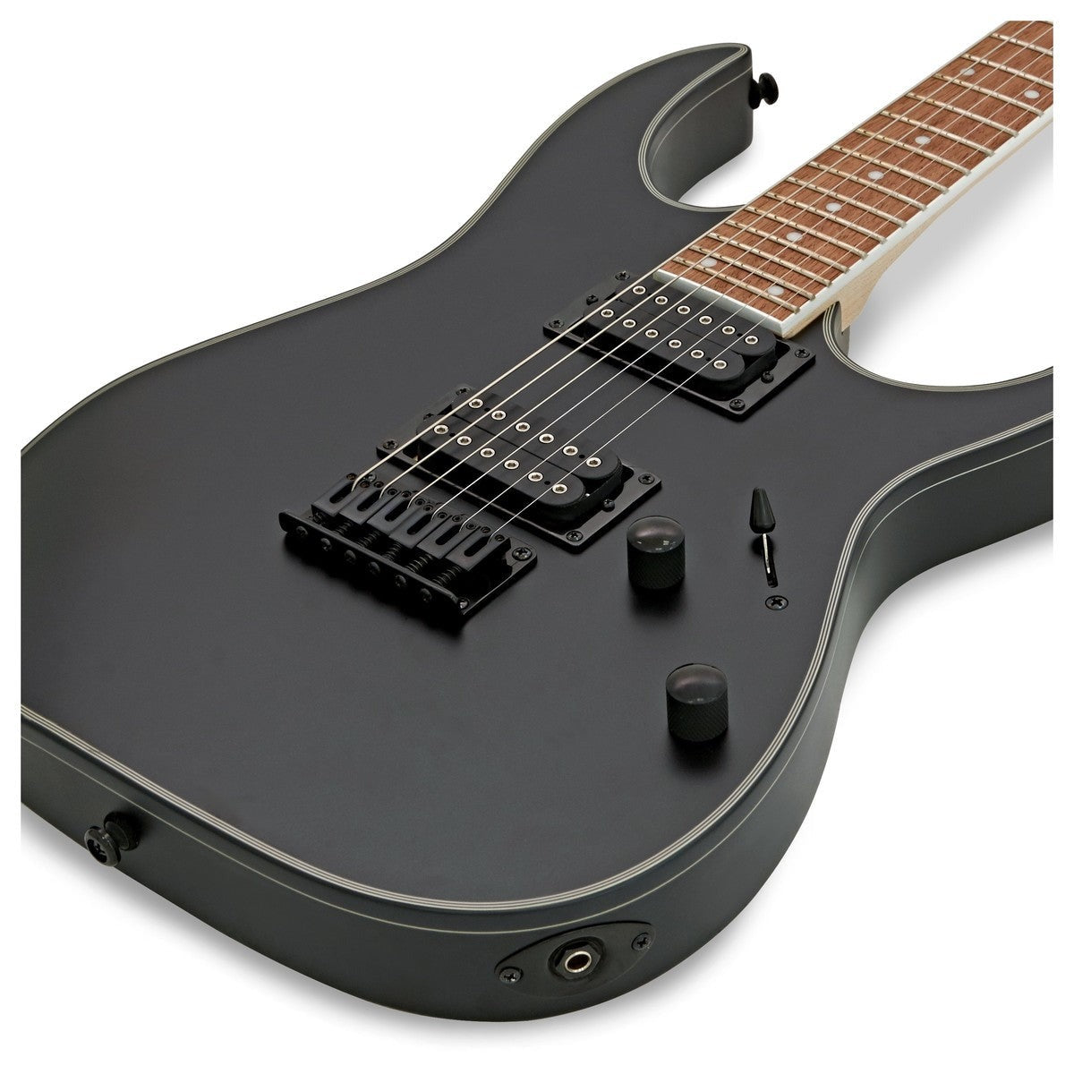 Đàn Guitar Điện Ibanez RG421EX, HH, RG Standard Series, Black Flat