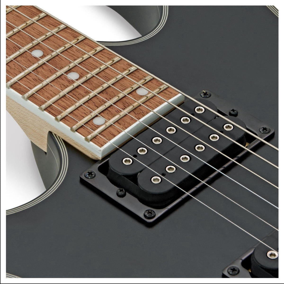 Đàn Guitar Điện Ibanez RG421EXL Left-Handed, HH, RG Standard Series, Black Flat