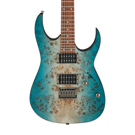 Đàn Guitar Điện Ibanez RG421PB, HH, Caribbean Shoreline Flat