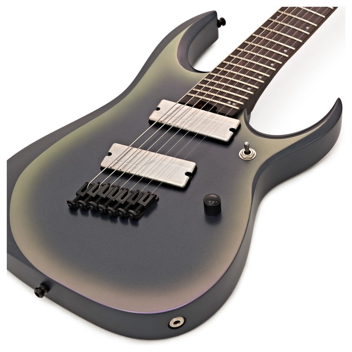 Đàn Guitar Điện Ibanez RGD71ALMS, HH, 7 Dây, RGD Axe Design Lab Series, Black Aurora Burst Matte