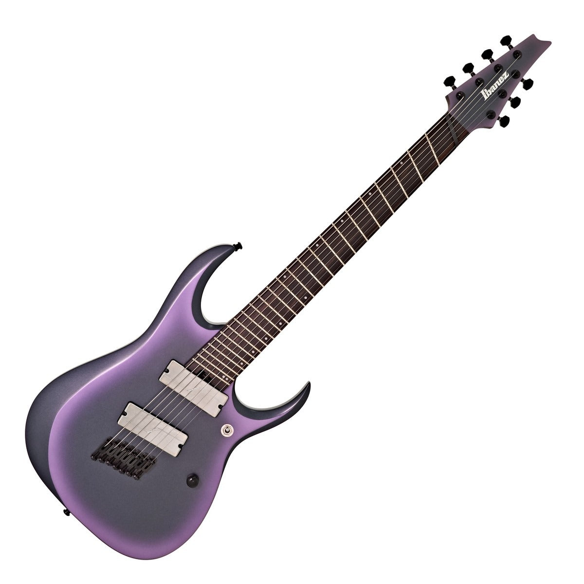 Đàn Guitar Điện Ibanez RGD71ALMS, HH, 7 Dây, RGD Axe Design Lab Series, Black Aurora Burst Matte