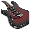 Đàn Guitar Điện Ibanez GRX70QAL, HSH, Left-Handed, RG Gio Series, Transparent Red Burst