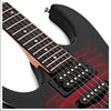 Đàn Guitar Điện Ibanez GRX70QAL, HSH, Left-Handed, RG Gio Series, Transparent Red Burst