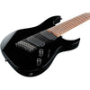 Đàn Guitar Điện Ibanez RGMS8 Multi Scale 8 String, HH, Black