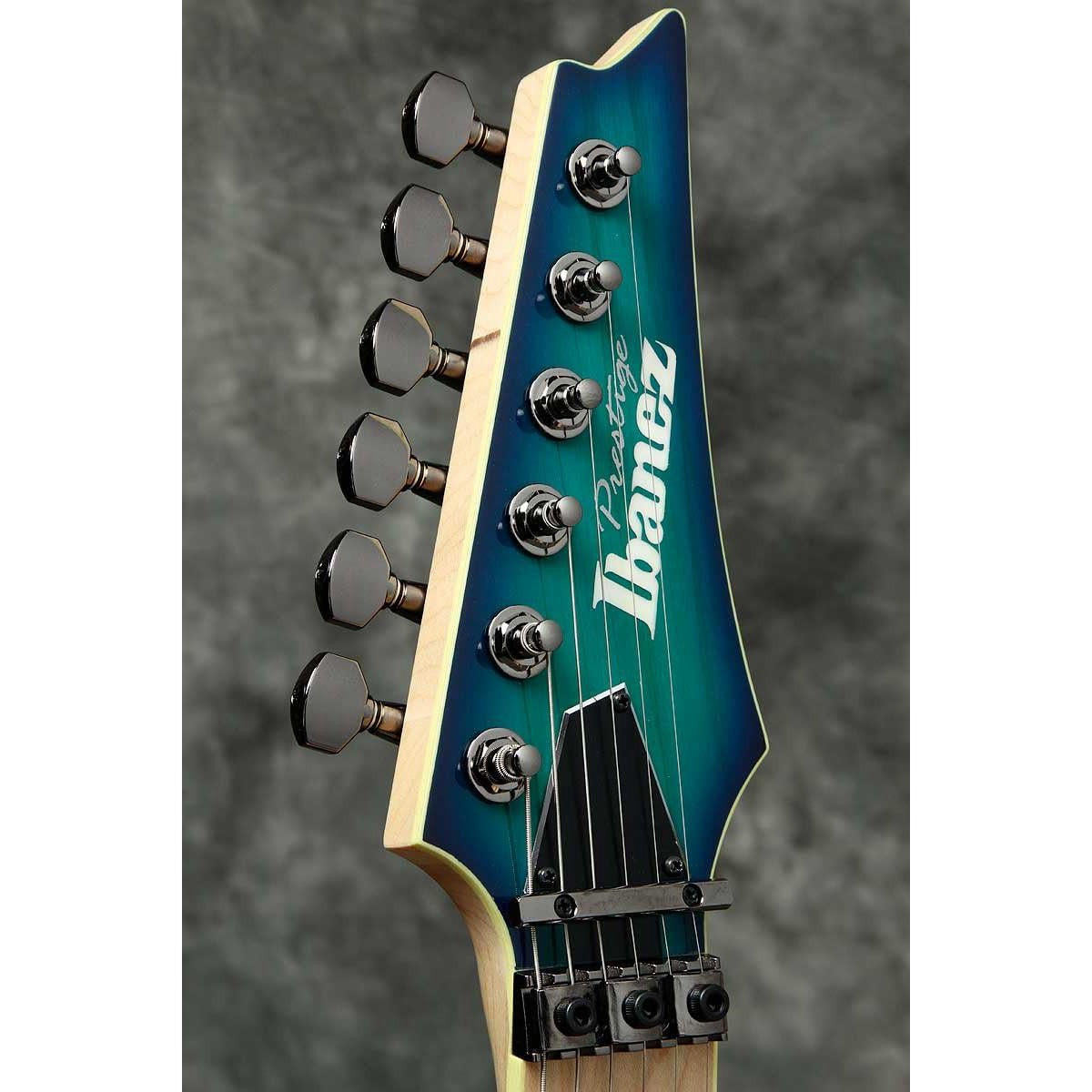 Đàn Guitar Điện Ibanez Prestige RG652AHM, HH, Nebula Green Burst