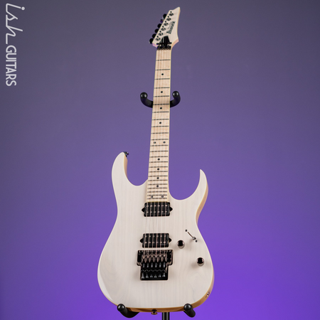 Đàn Guitar Điện Ibanez Prestige RG652AHM, HH, Antique White Blonde