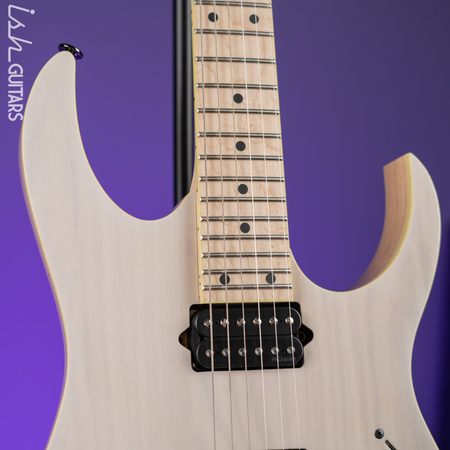 Đàn Guitar Điện Ibanez Prestige RG652AHM, HH, Antique White Blonde