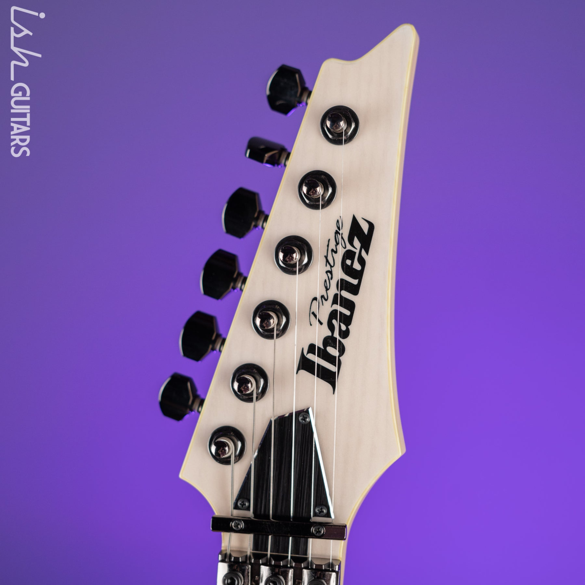 Đàn Guitar Điện Ibanez Prestige RG652AHM, HH, Antique White Blonde