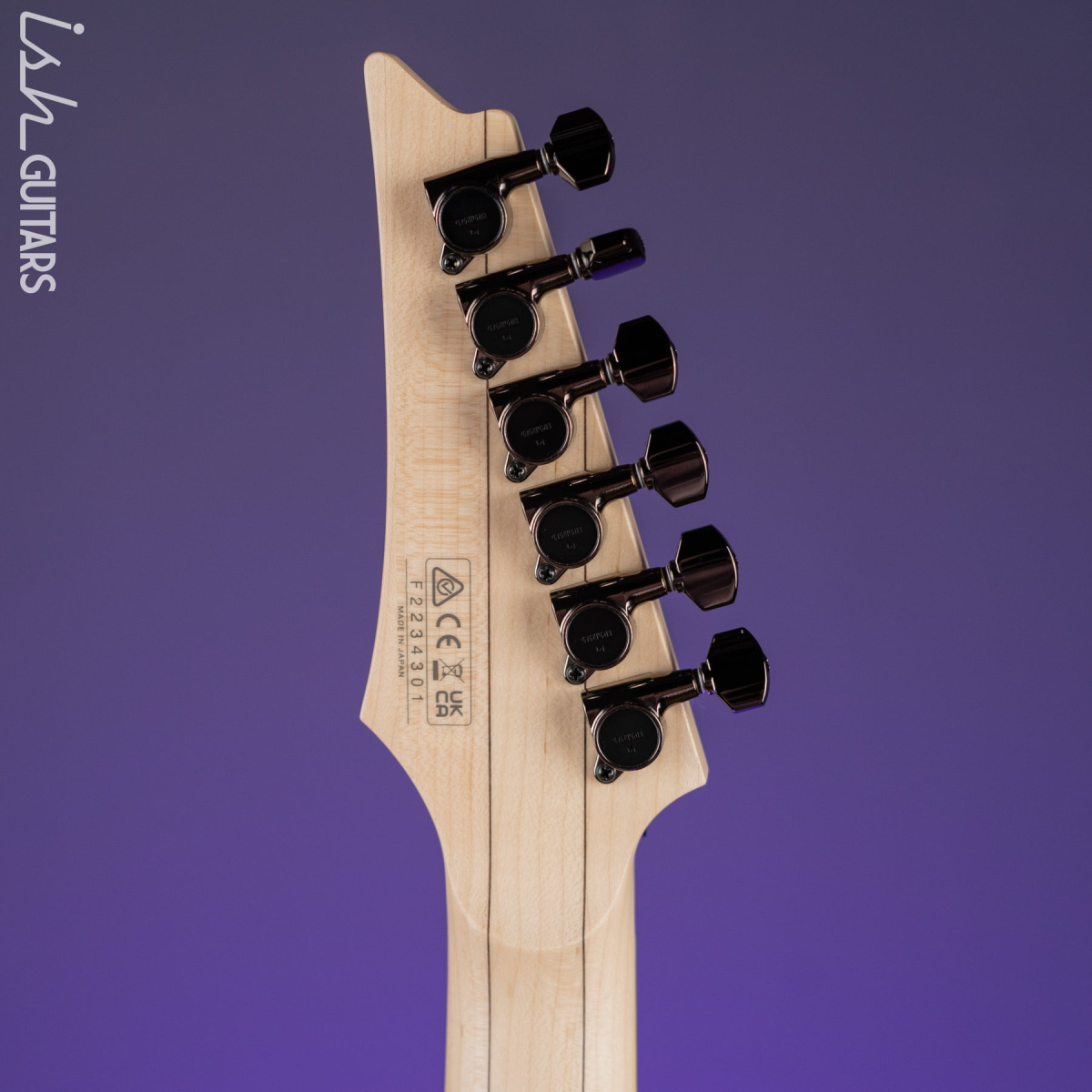 Đàn Guitar Điện Ibanez Prestige RG652AHM, HH, Antique White Blonde