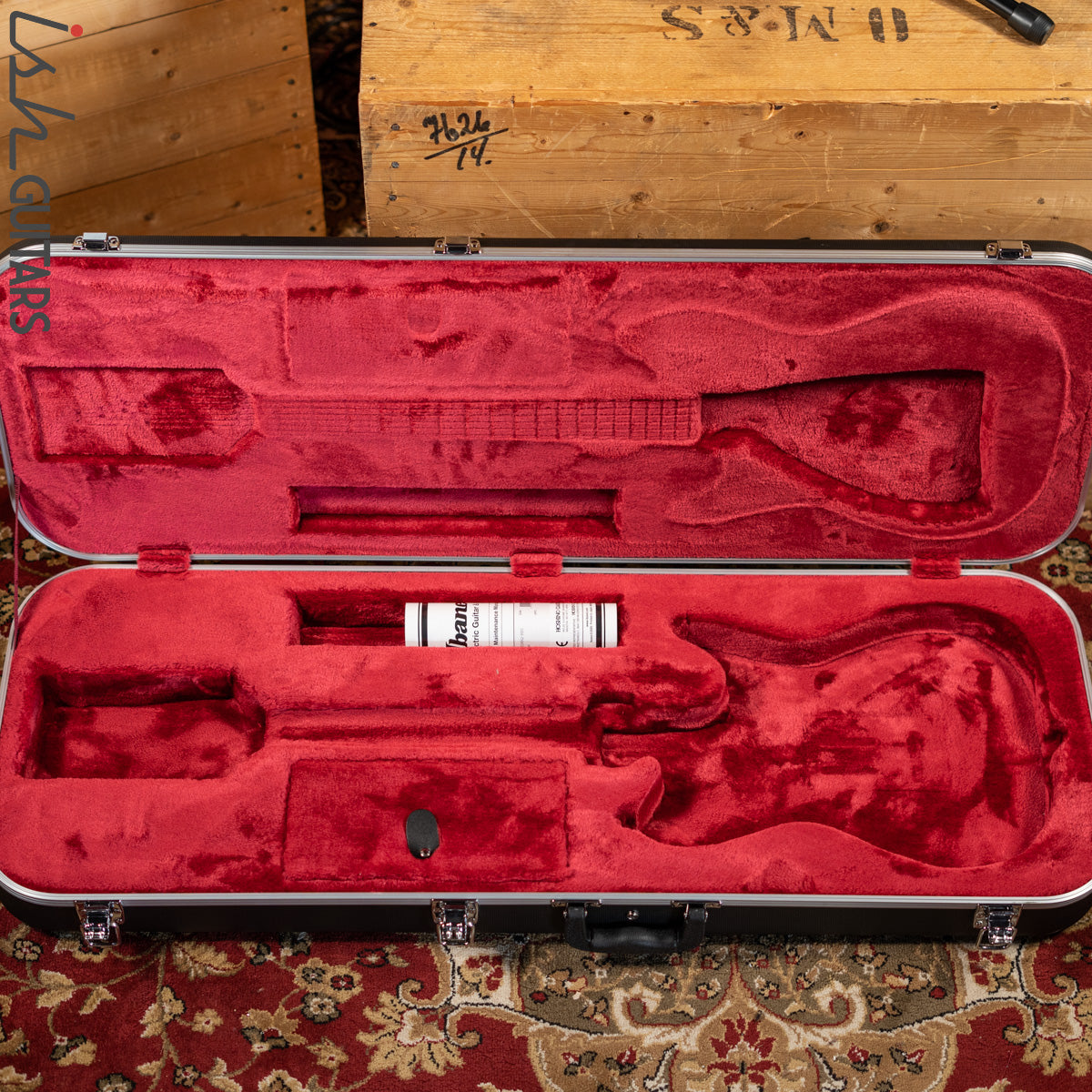 Đàn Guitar Điện Ibanez Prestige RG652AHM, HH, Nebula Green Burst