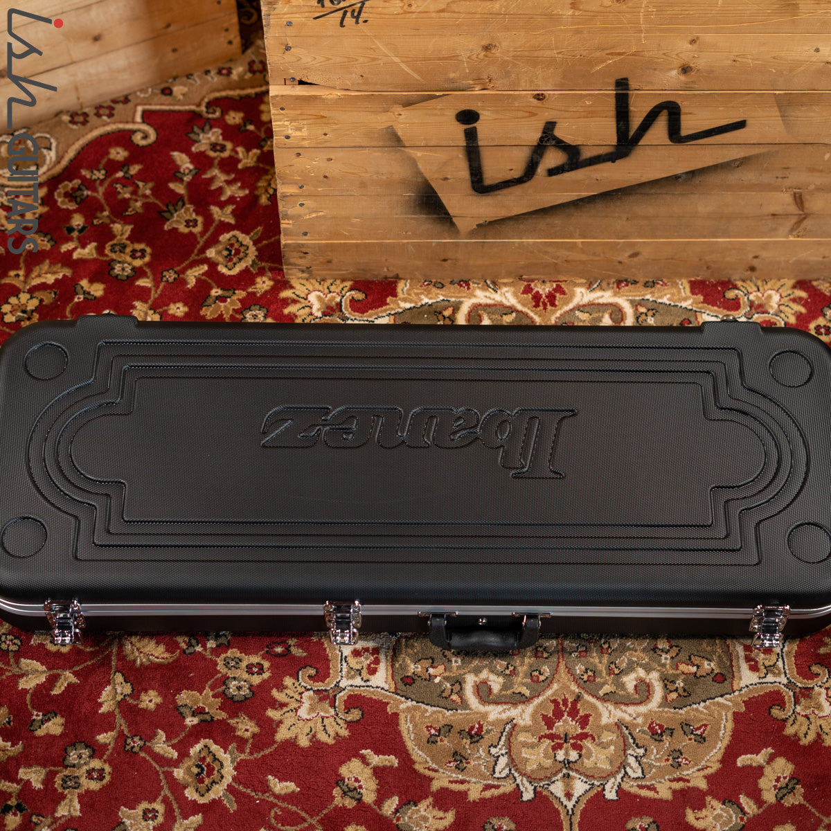 Đàn Guitar Điện Ibanez Prestige RG652AHM, HH, Nebula Green Burst