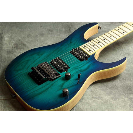 Đàn Guitar Điện Ibanez Prestige RG652AHM, HH, Nebula Green Burst