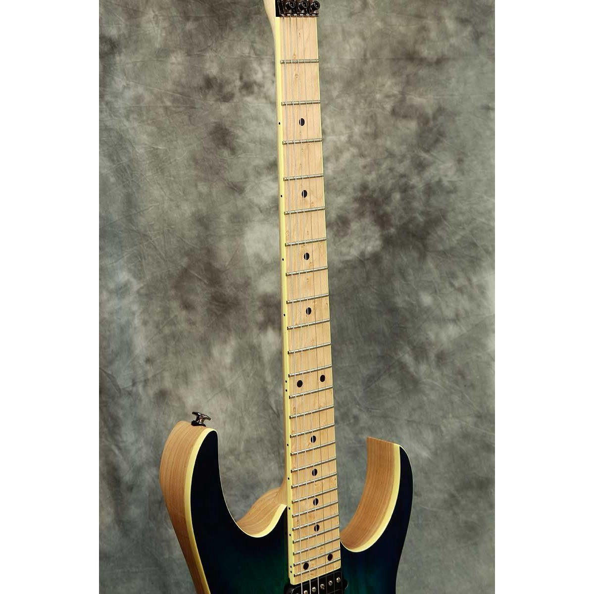 Đàn Guitar Điện Ibanez Prestige RG652AHM, HH, Nebula Green Burst
