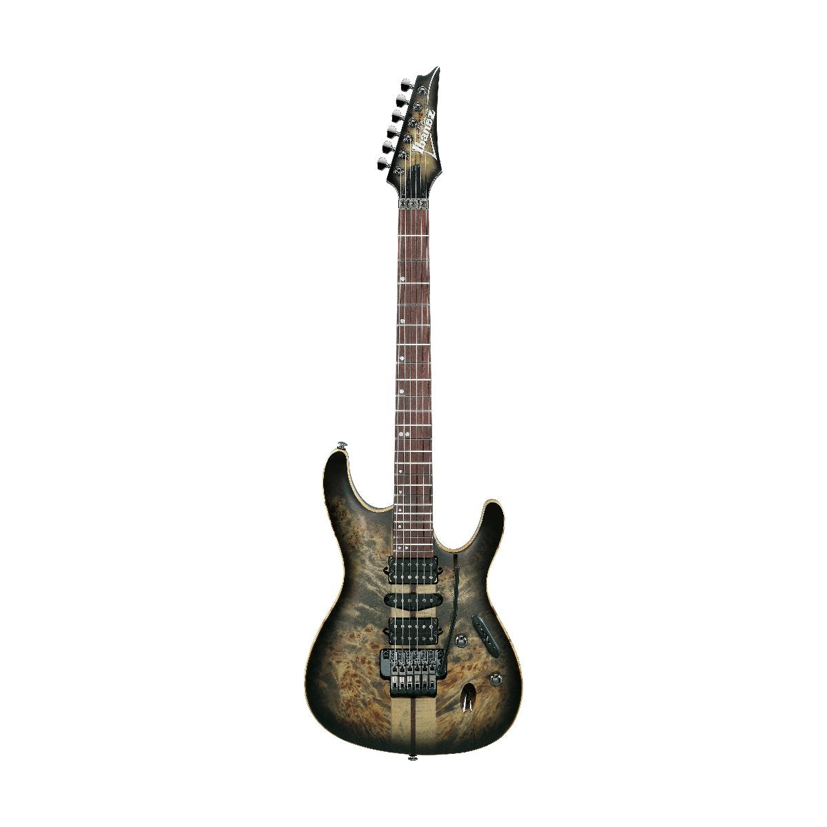 Đàn Guitar Điện Ibanez S1070PBZ, HSH, S Premium Series, Charcoal Black Burst