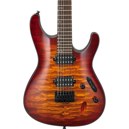 Đàn Guitar Điện Ibanez S621QM, HH, S Standard Series, Dragon Eye Burst