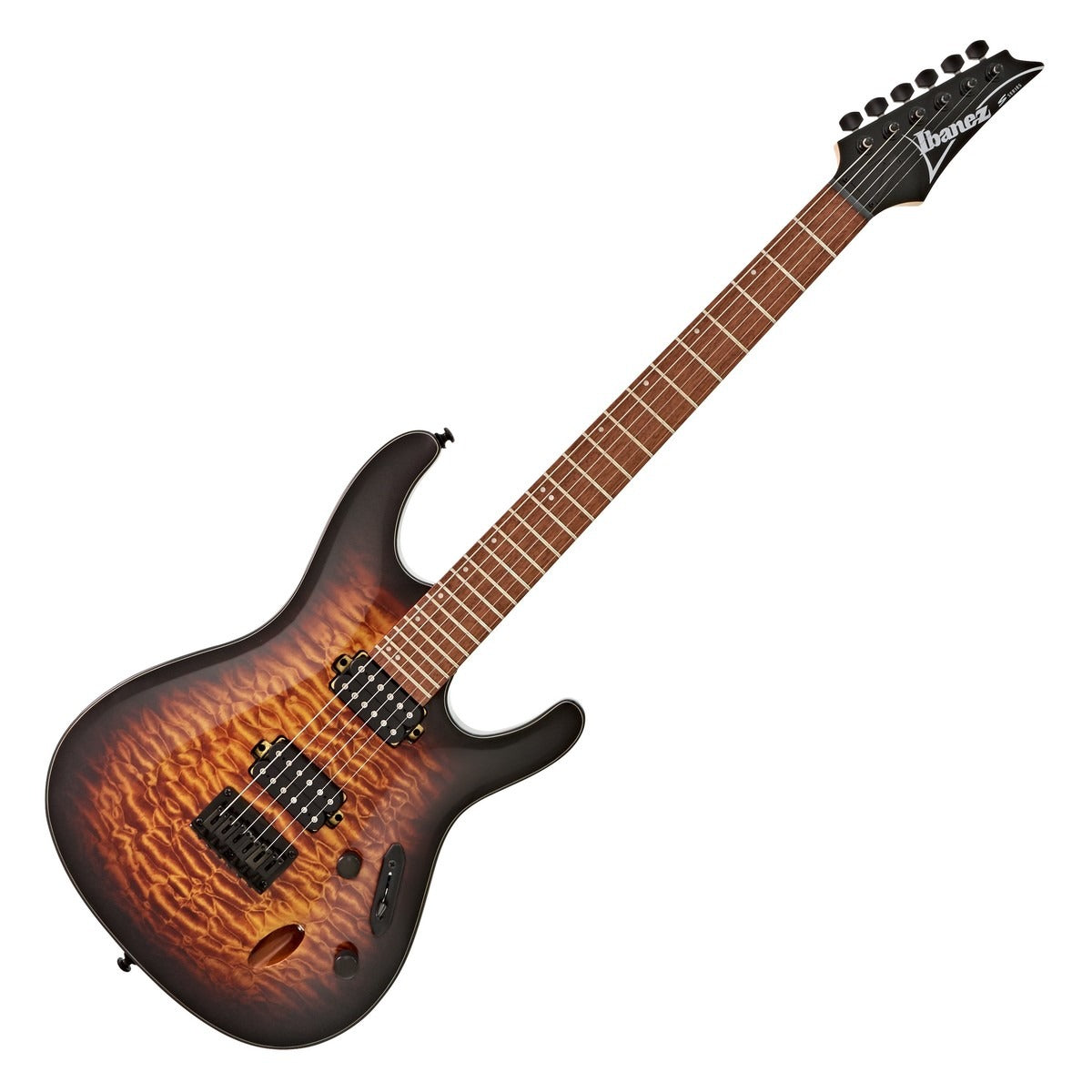 Đàn Guitar Điện Ibanez S621QM, HH, S Standard Series, Dragon Eye Burst