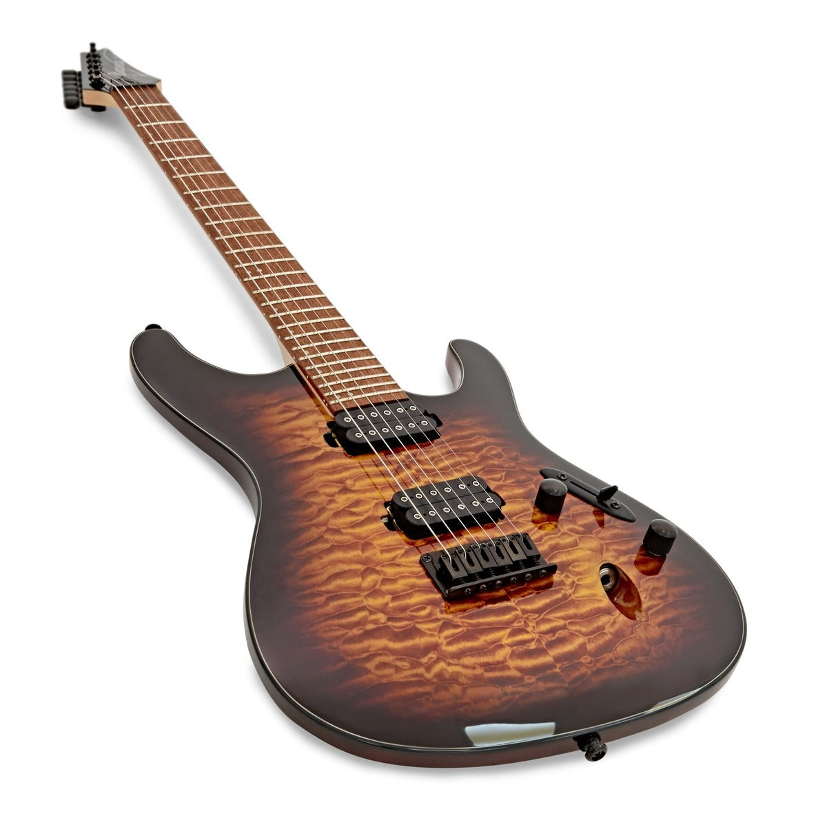 Đàn Guitar Điện Ibanez S621QM, HH, S Standard Series, Dragon Eye Burst
