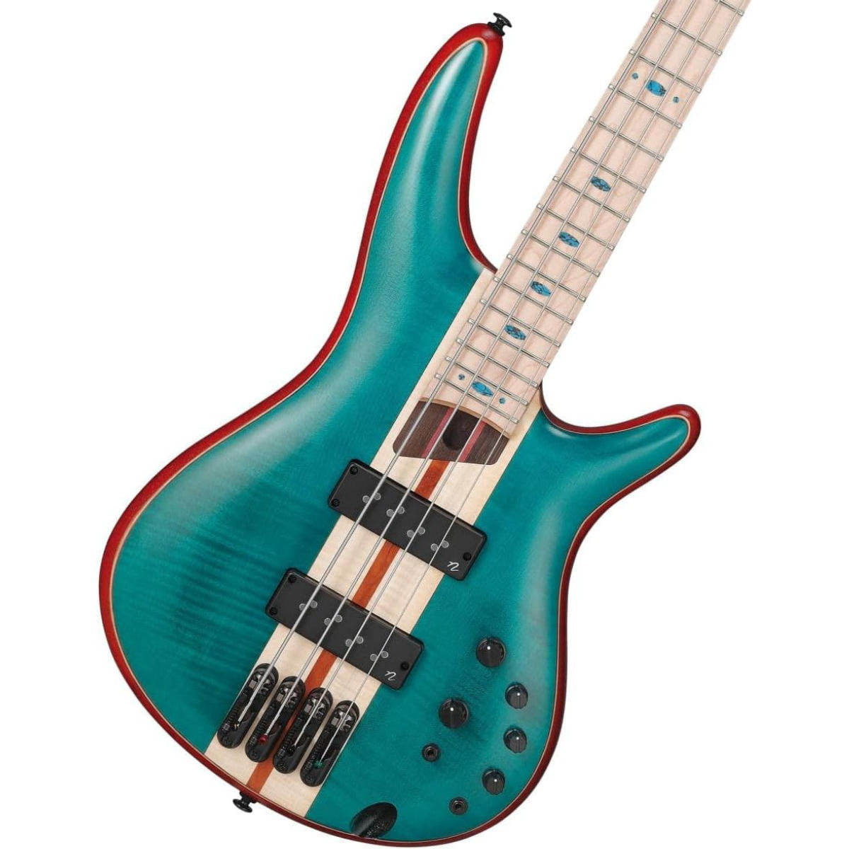 Đàn Guitar Bass Ibanez SR Premium, Ibanez SR1420B, Caribbean Green Low Gloss