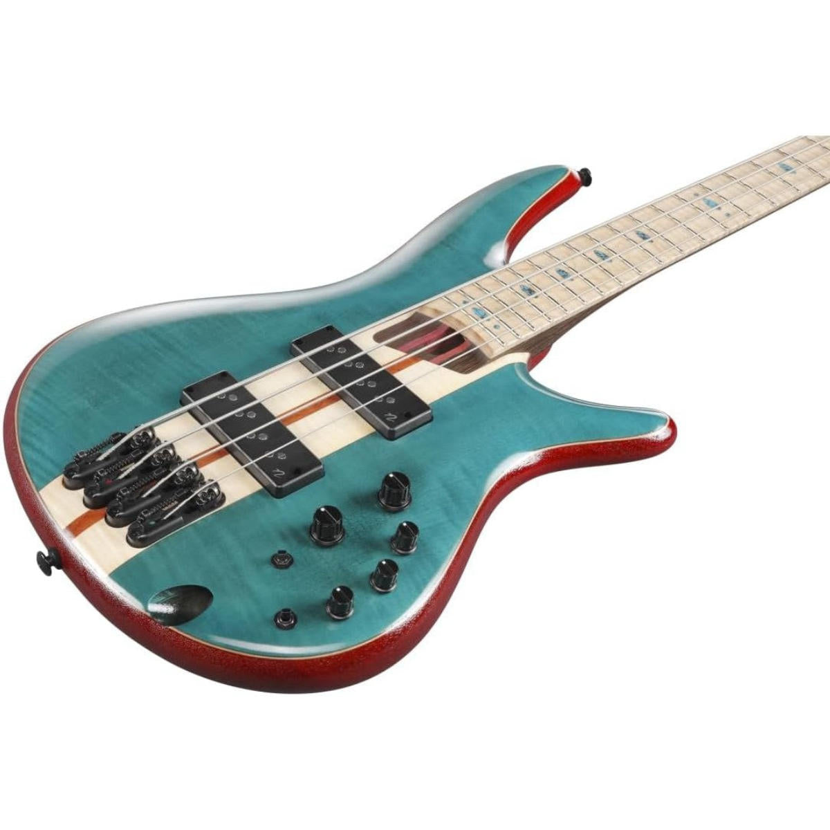 Đàn Guitar Bass Ibanez SR Premium, Ibanez SR1420B, Caribbean Green Low Gloss