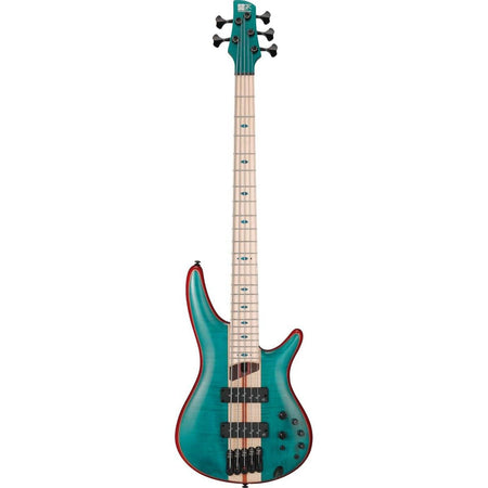 Đàn Guitar Bass 5-Dây Ibanez SR Premium, Ibanez SR1425B, Caribbean Green Low Gloss w/Bag