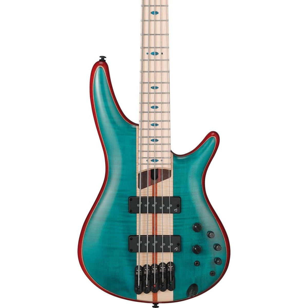Đàn Guitar Bass 5-Dây Ibanez SR Premium, Ibanez SR1425B, Caribbean Green Low Gloss w/Bag
