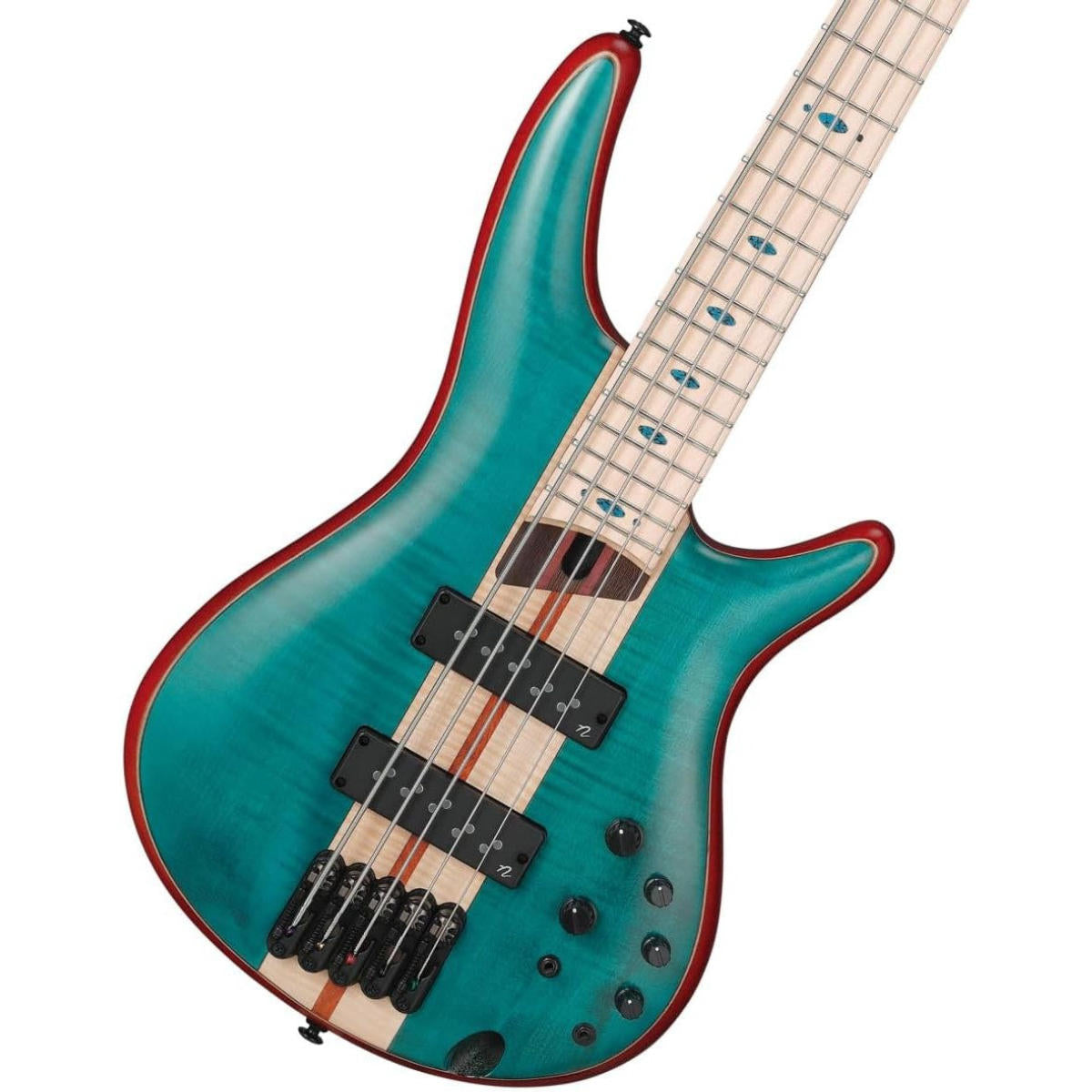 Đàn Guitar Bass 5-Dây Ibanez SR Premium, Ibanez SR1425B, Caribbean Green Low Gloss w/Bag