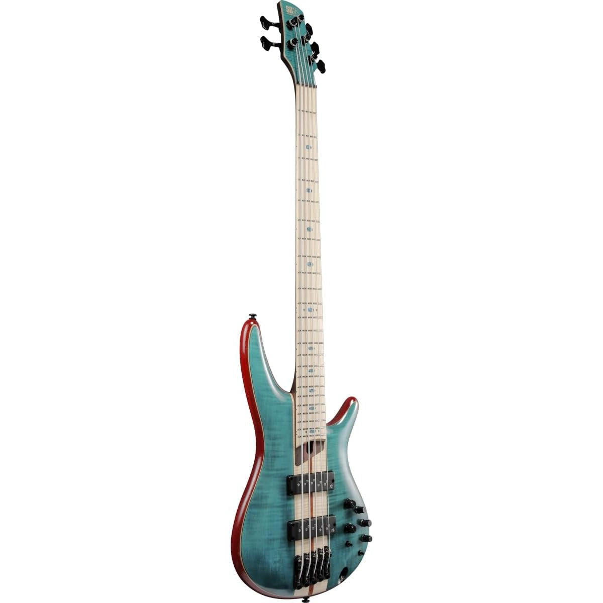 Đàn Guitar Bass 5-Dây Ibanez SR Premium, Ibanez SR1425B, Caribbean Green Low Gloss w/Bag