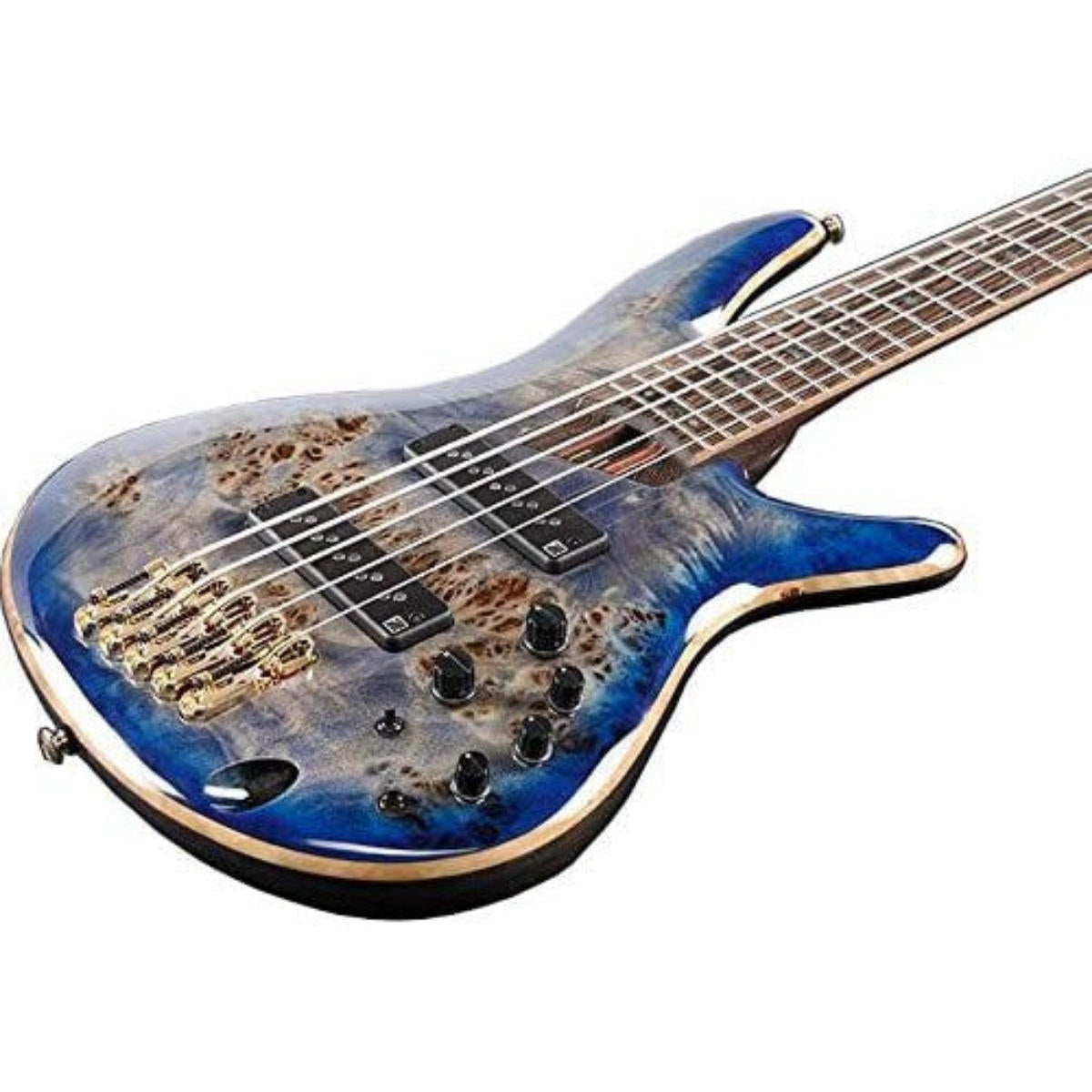 Đàn Guitar Bass 5-Dây Ibanez SR Premium, Ibanez SR2605, Cerulean Blue Burst w/Bag