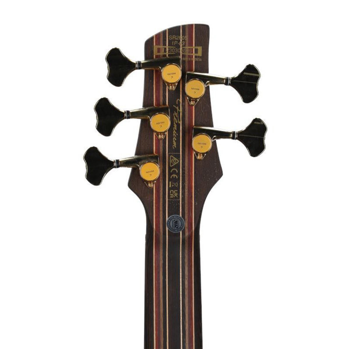 Đàn Guitar Bass 5-Dây Ibanez SR Premium, Ibanez SR2605, Cerulean Blue Burst w/Bag