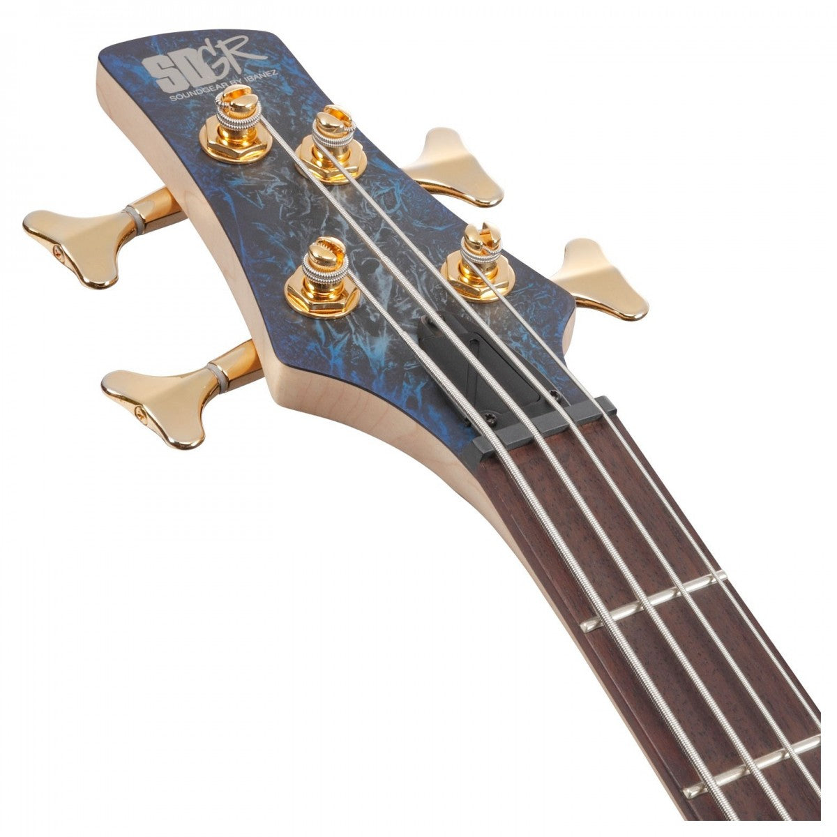 Đàn Guitar Bass Ibanez SR Standard, Ibanez SR300EDX, Cosmic Blue Frozen Matte