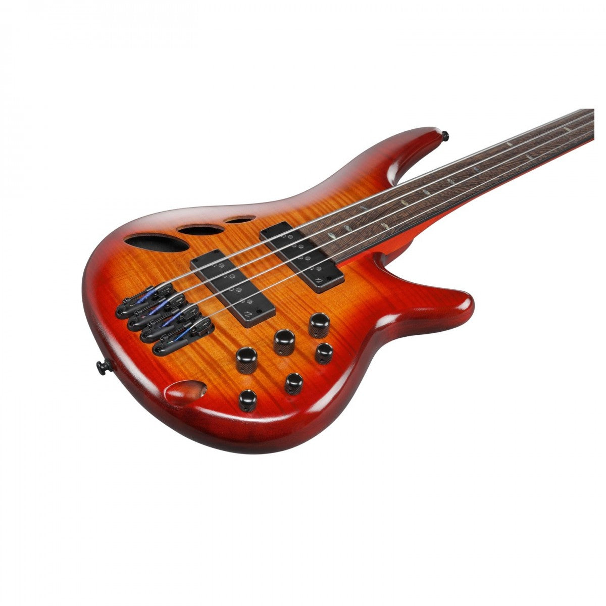 Đàn Guitar Bass Fretless Ibanez SR Bass Workshop, Ibanez SRD900F, Brown Topaz Burst Low Gloss