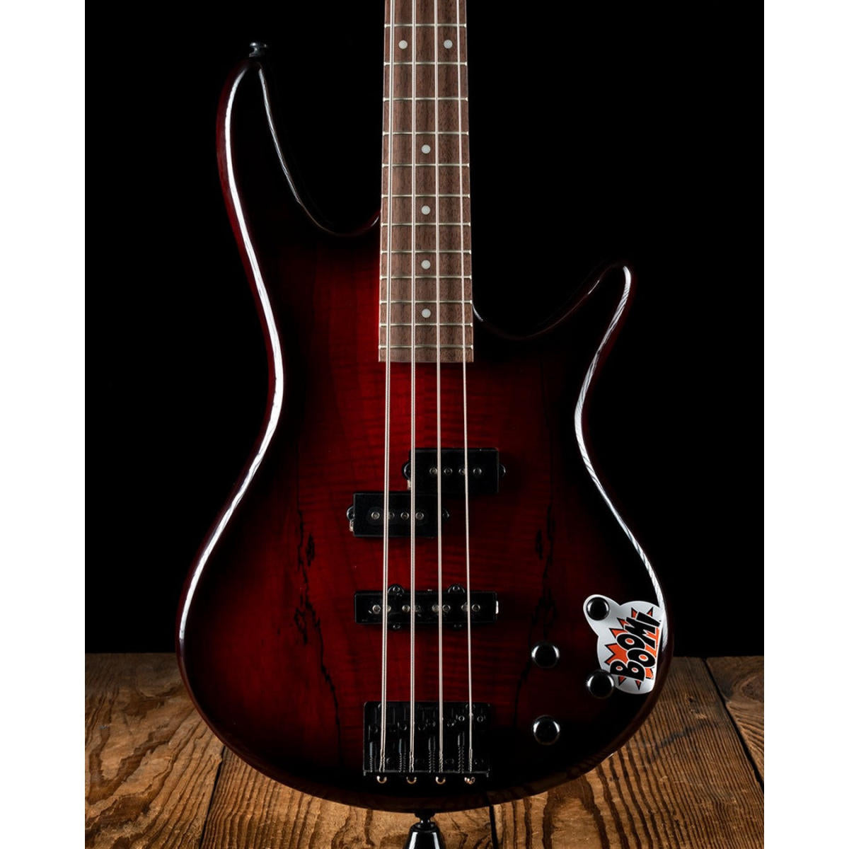 Đàn Guitar Bass Ibanez SR GIO, Ibanez GSR200SM, Charcoal Brown Burst