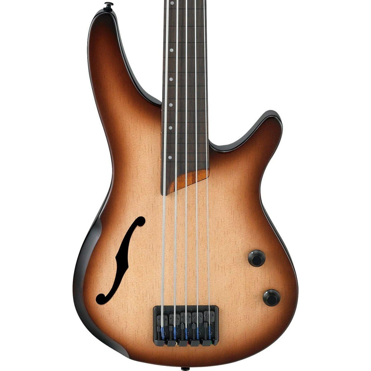 Đàn Guitar Bass 5-Dây Bass Workshop, Ibanez SRH505F, Natural Browned Burst Flat