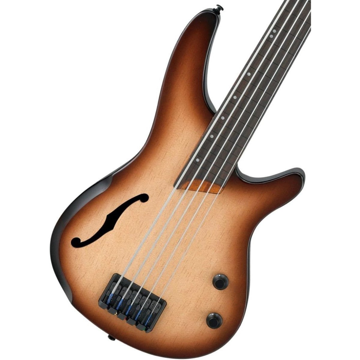 Đàn Guitar Bass 5-Dây Bass Workshop, Ibanez SRH505F, Natural Browned Burst Flat